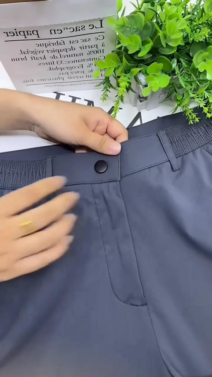 Premium Convertible Cargo Hiking Pants, Elastic Waist, Quick-Dry Fabric, Perfect for Trekking, Gym, Outdoor Activities - Image 5