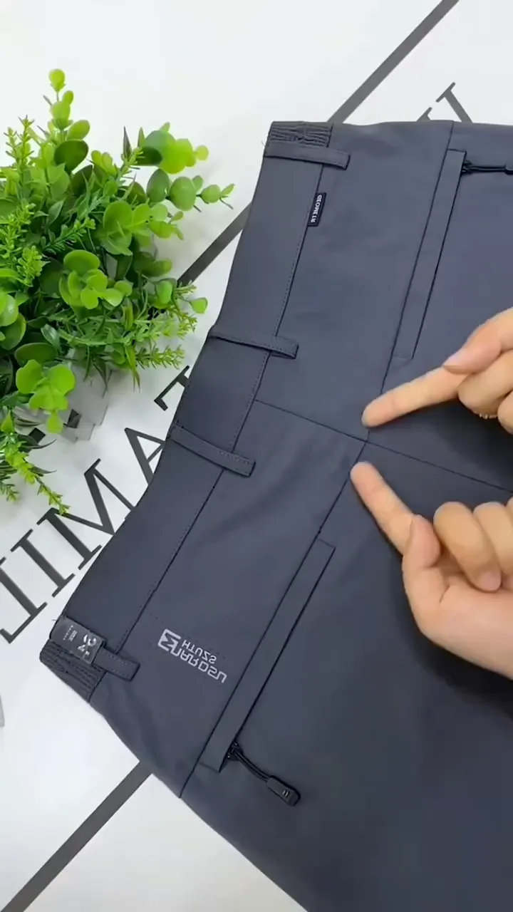 Premium Convertible Cargo Hiking Pants, Elastic Waist, Quick-Dry Fabric, Perfect for Trekking, Gym, Outdoor Activities - Image 9