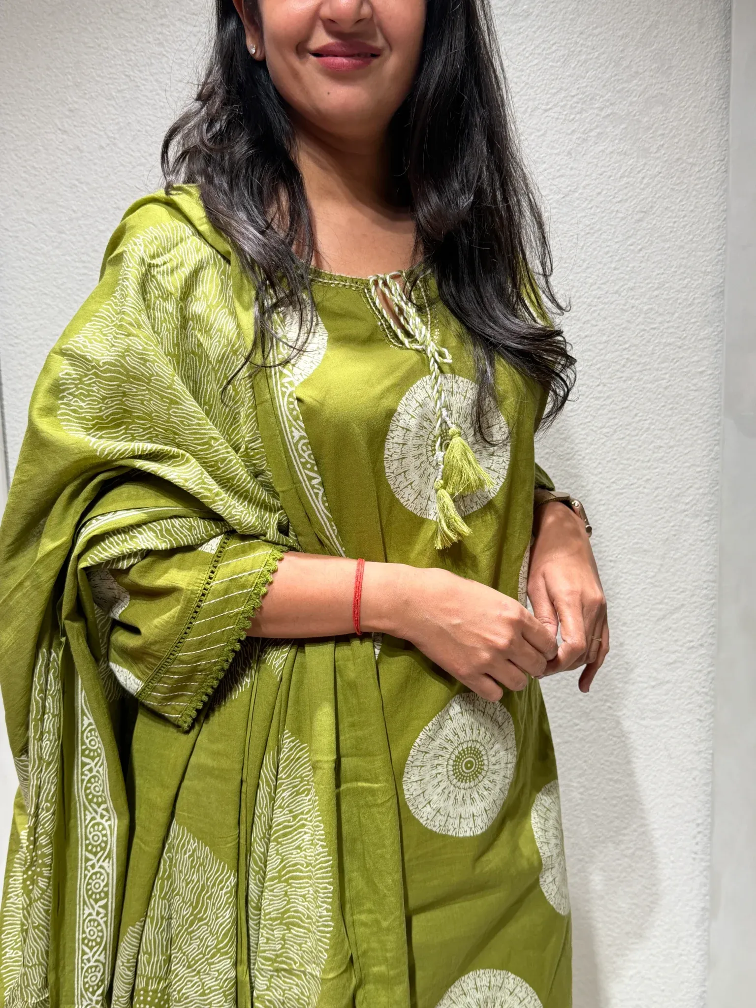 Premium Cotton Suit Set – Green - Image 8